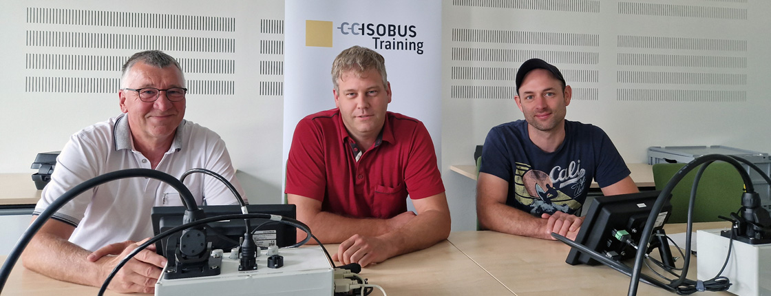 Mitarbeiter beim Training CCIsobus
